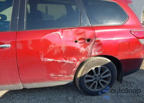 2015 Nissan Pathfinder Sv from USA, damaged, VIN 5N1AR2MM3FC720964